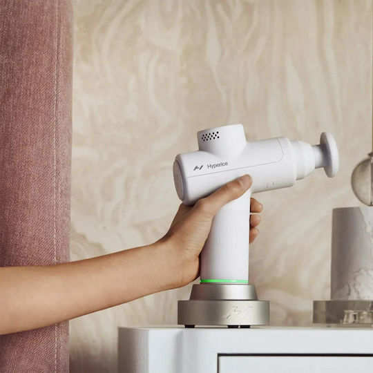 Hyperice Hypervolt Go 2 Waffe Massage für die Beine, den Körper & die Hände mit Vibration Weiß