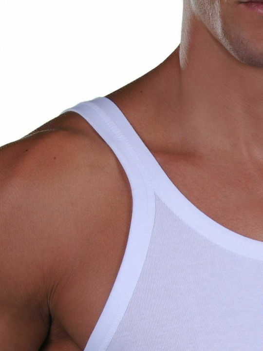 Herren Unterhemden in Weiß Farbe 1Packung