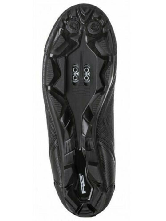 R2 Delta Unisex Χαμηλά Παπούτσια Ποδηλασίας Βουνού Μαύρα