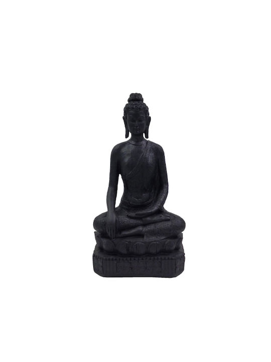 InTheBox Dekorativer Buddha aus Polyresin in Black 22.5x15.3x41.8cm 1Stück