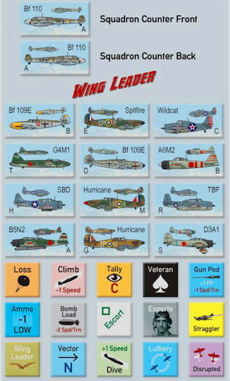 Board Game Wing Leader Supremacy 1943-1945 for 2 Players 14+ Years Old GMT1612 (EN) GMT Games