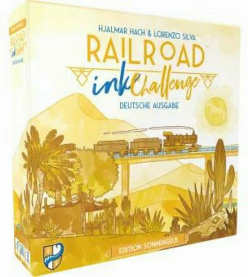 Brettspiel Railroad Ink Challenge für 1-4 Spieler 8+ Jahre (EN) Horrible Guild
