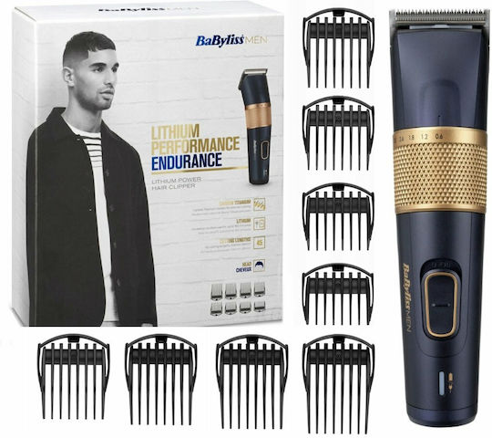 Babyliss Επαναφορτιζόμενη Κουρευτική Μηχανή Μαύρη E986E