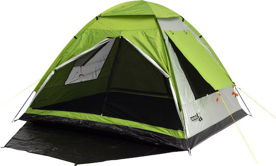 Panda Junior Plus Iii Camping Tent Igloo Green for 4 People 210x240x160cm