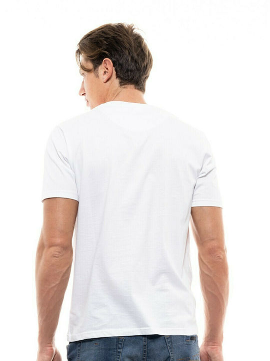 Biston Men's Short Sleeve T-shirt White