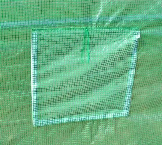 Outsunny Garden Greenhouse Tunnel with Metal Frame 4.5x2x2m