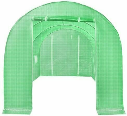 Outsunny Garden Greenhouse Tunnel with Metal Frame 4.5x2x2m