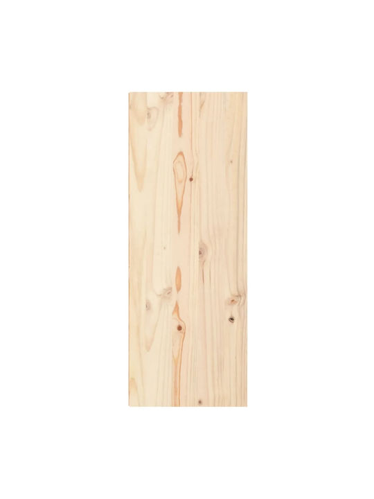 Wand Wohnzimmer Vitrine aus Massivholz Beiges 30x30x80cm