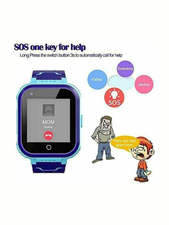 Smartwatch Pentru Copii Cu GPS Violet