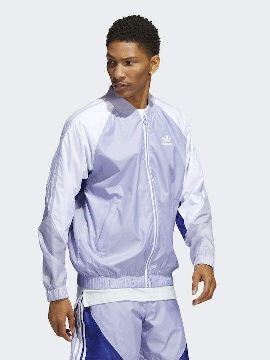 Superstar Tt Geacă Bomber Violet Praf / Alb