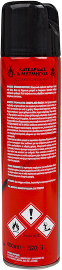 Teza Extra Εντομοκτόνο Spray για Μυρμήγκια / Κατσαρίδες 400ml