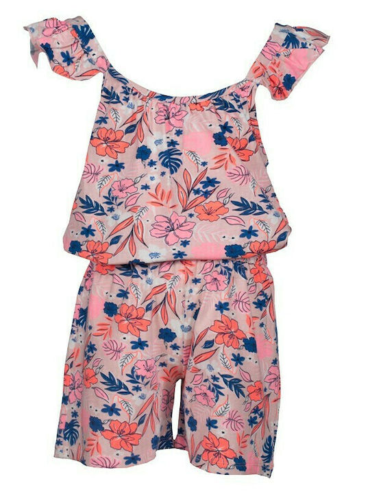 Kids' Fabric Jumpsuit Shorts/Bermudas Pink