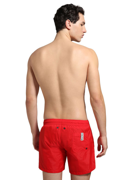 BIKKENBERGS Short Boardshort BKK1MBS02 Red (Κόκκινο)