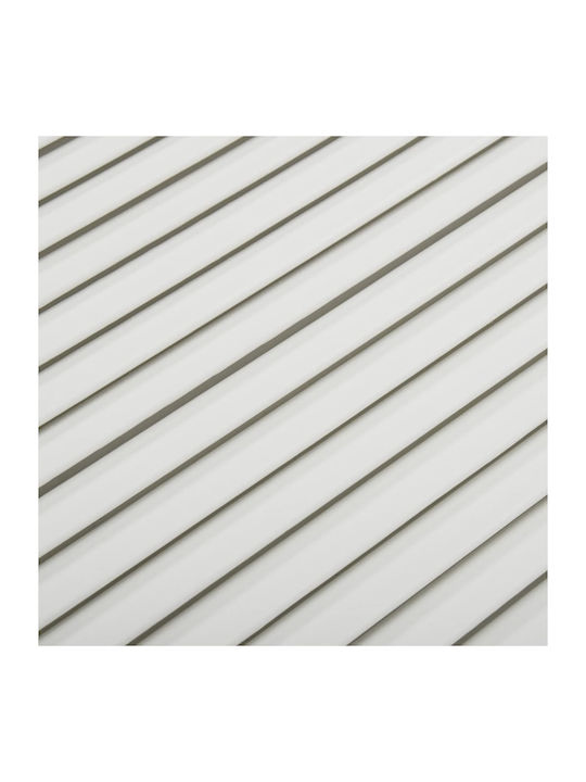 vidaXL Rectangular Bookcase Door made of Solid Wood in White Color 99.3x49.4cm 151172 1pcs