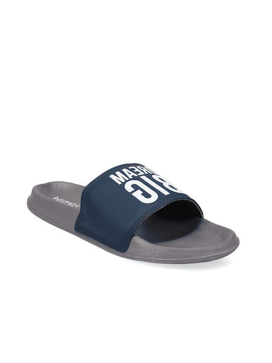 Migato Men's Slides Blue