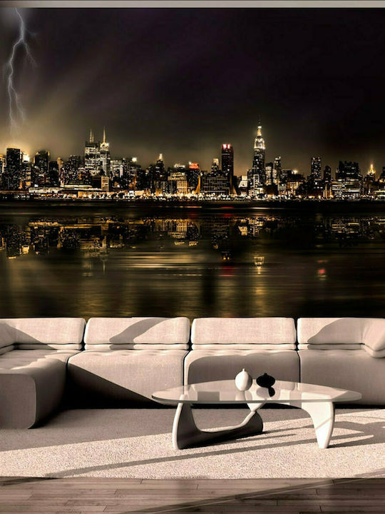 Fototapet de Perete 400x280cm Storm In New York City Tesatura