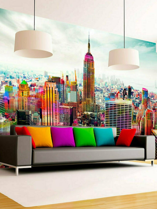 Fototapet de Perete 350x245cm Colors Of New York City Tesatura