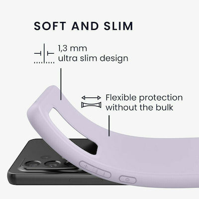 KWmobile Silicone Back Cover Lavender (Galaxy A53)