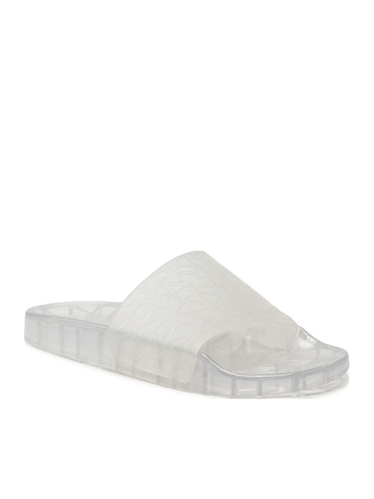 DKNY Tinzli Slides White