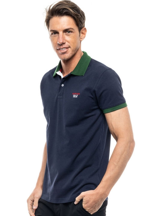 Polo T-shirt Navy Μπλε