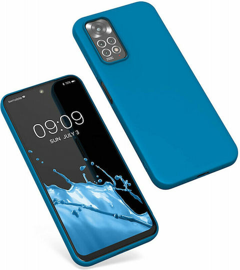KWmobile Back Cover Silicone Caribbean Blue (Redmi Note 11 / 11S 4G)