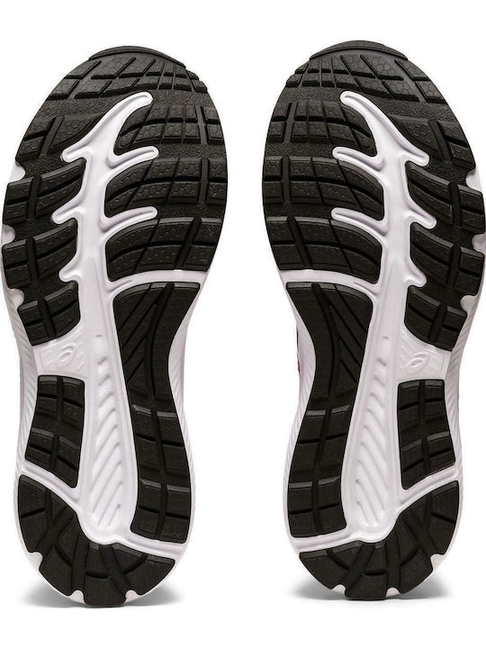 Contend 8 Print Gs Kids Sports Shoes Running with Laces Purple