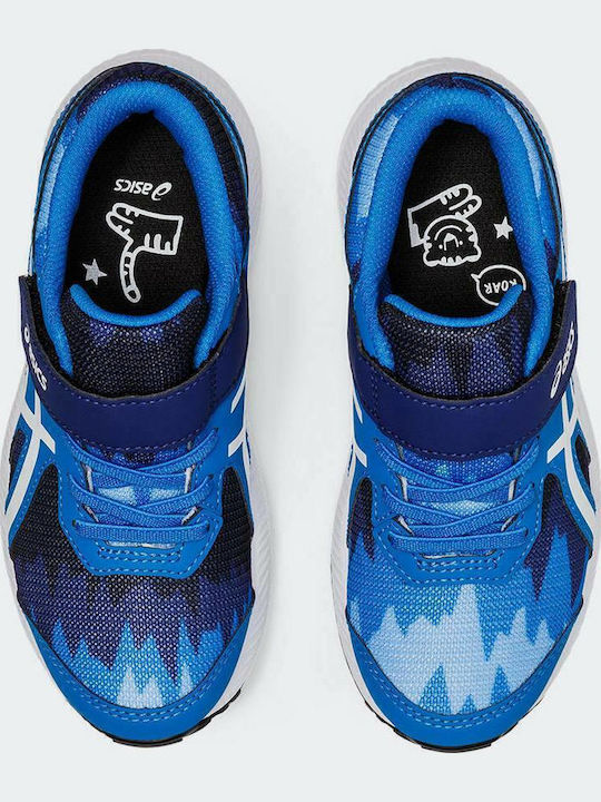 Contend 8 Kids Sports Shoes Running with Hoop & Loop Closure Blue