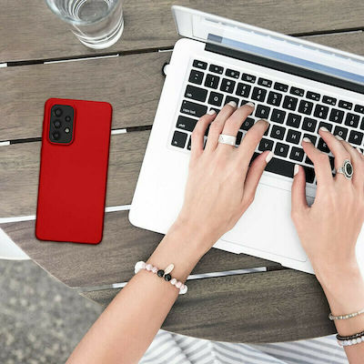 KWmobile Silicone Back Cover Dark Red (Galaxy A33 5G)