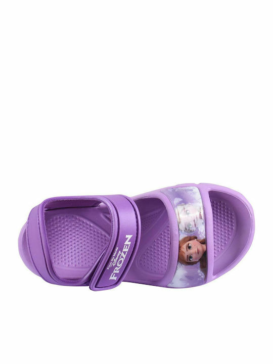 Frozen Children's Beach Shoes Purple