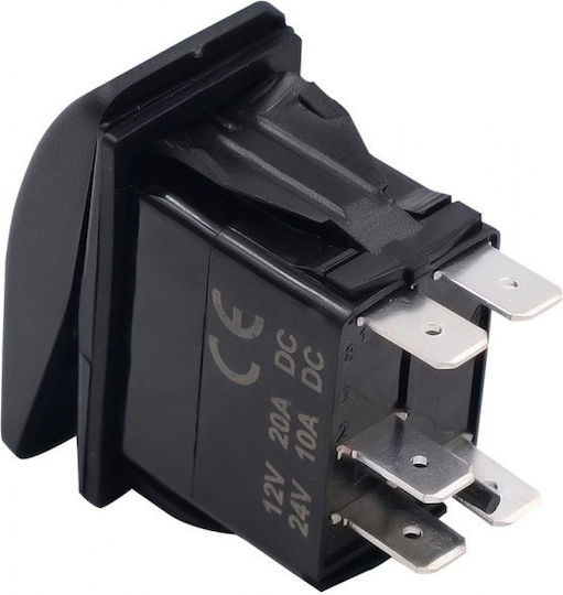 Car Light Switch ON/OFF for Bars 12V-24V for Mitsubishi Pick-up 5pin Black