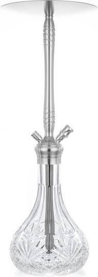 Aladin Quaternary Hookah MVP670 Transparent 67cm