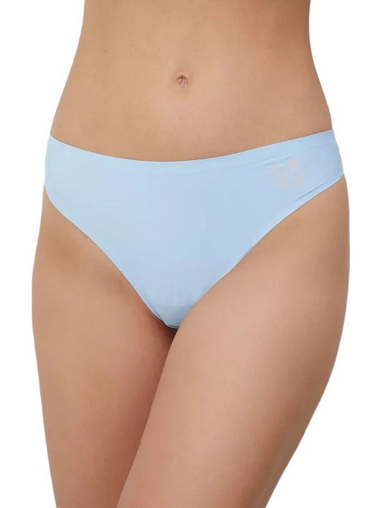 London Women's Slip 3Pack Seamless Black/Light Blue/White