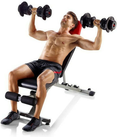 Bowflex Selecttech 1090i Αλτήρες Σετ 2x 41kg Ρυθμιζόμενοι με Βάση