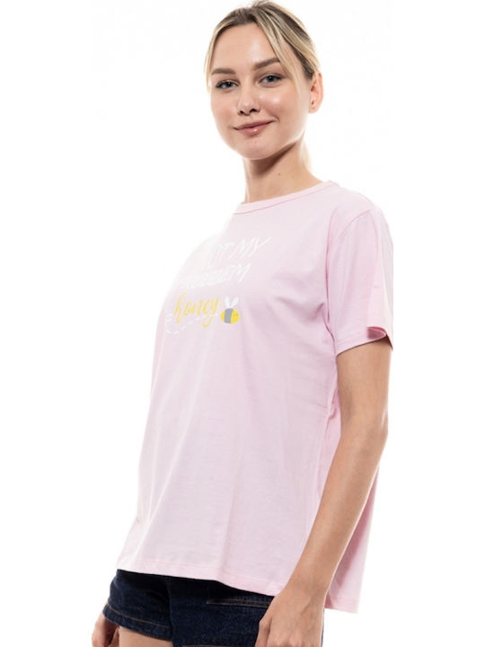 Γυναικείο T-shirt Ροζ