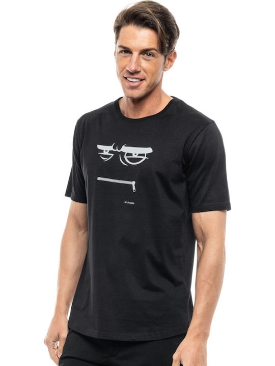 T-shirt Μαύρο