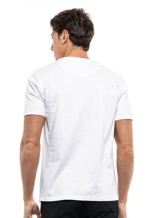 Splendid Herren T-Shirt Kurzarm Weiß