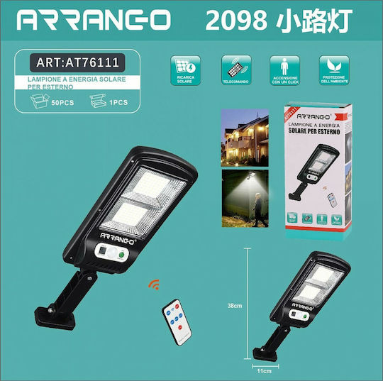 Arrango Solar Light Road with Motion Sensor and Remote Control