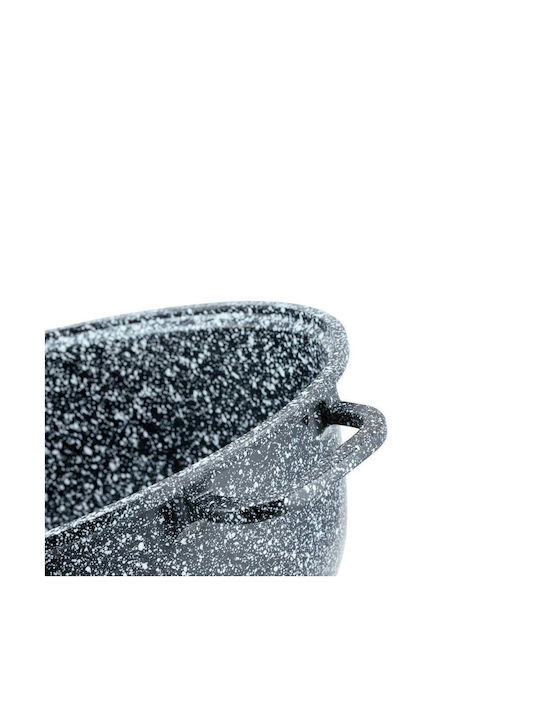 Edenberg Oval Aluminum Dutch Oven with Glass Lid 38cm