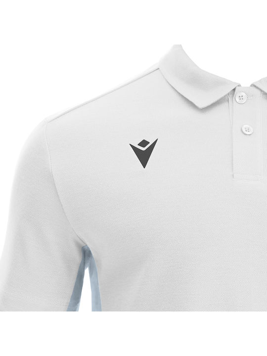 Clarinet Polo Bluză cu mânecă scurtă White / Silver