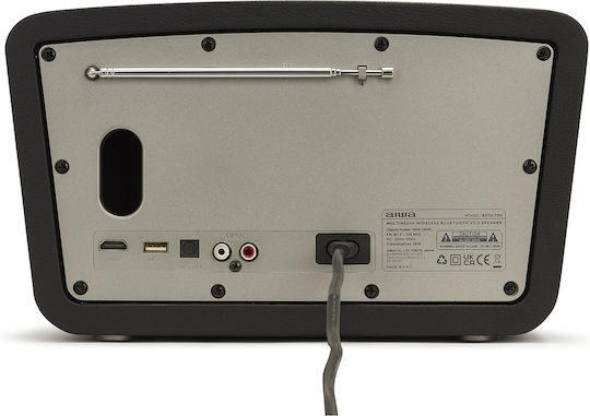 Aiwa BSTU-750BΚ Cu alimentare la rețea cu Bluetooth și USB Negru