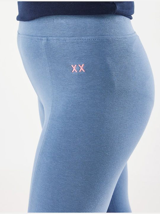 Kinder Leggings Lang Blau