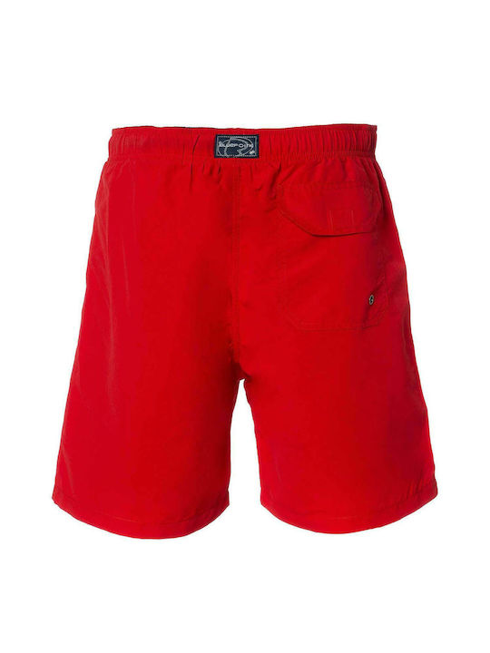 Bluepoint Men's Swimwear Bermuda Red