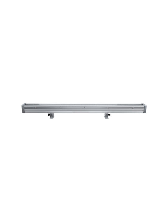 GloboStar Outdoor Floor Lamp LED Wall Washer 54W RGB IP65 Silver