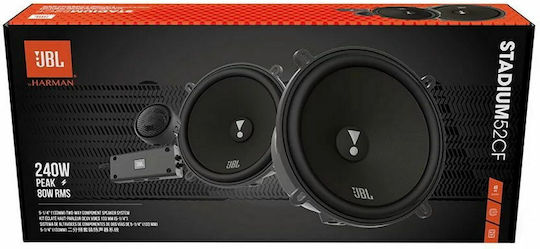 JBL Set Boxe Auto Stadium 52CF Difuzoare auto cu 80W RMS (Midrange)