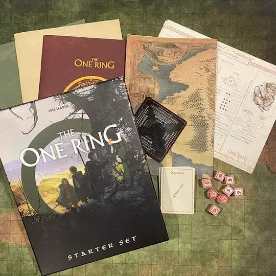 Free League Publishing The One Ring Starter Set Starter Kit