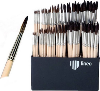 Lineo-Pinsel Round Paint Brush Πινέλο Στρογγυλό School No7