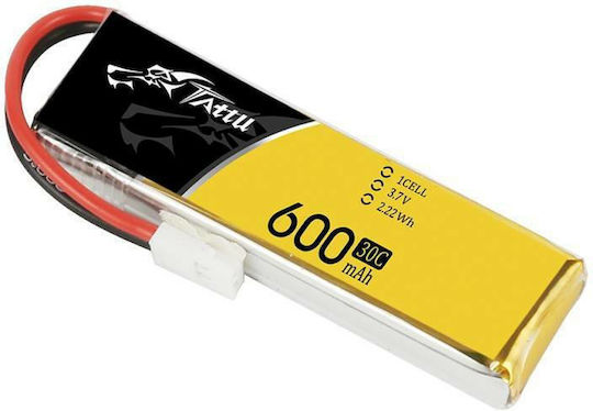 Tattu UAV Classic Μπαταρία Li-Po 3.7V 600mAh 30C 1S για Τηλεκατευθυνόμενο
