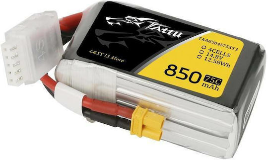 Tattu UAV Classic Μπαταρία Li-Po 14.8V 850mAh για Τηλεκατευθυνόμενο 2τμχ
