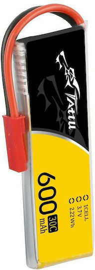 Tattu UAV Classic Baterie Li-Po 3.7V 600mAh 30C 1S Pentru Vehicul RC
