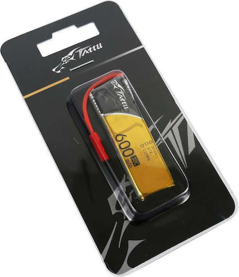 Tattu UAV Classic Baterie Li-Po 3.7V 600mAh 30C 1S Pentru Vehicul RC